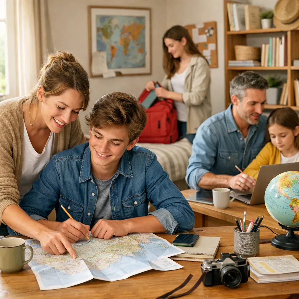 Une Année de césure après le bac se prépare en famille