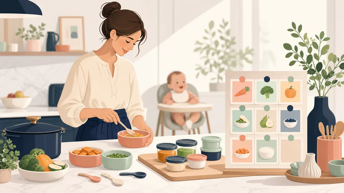 Comment réussir l’organisation des repas de bébé