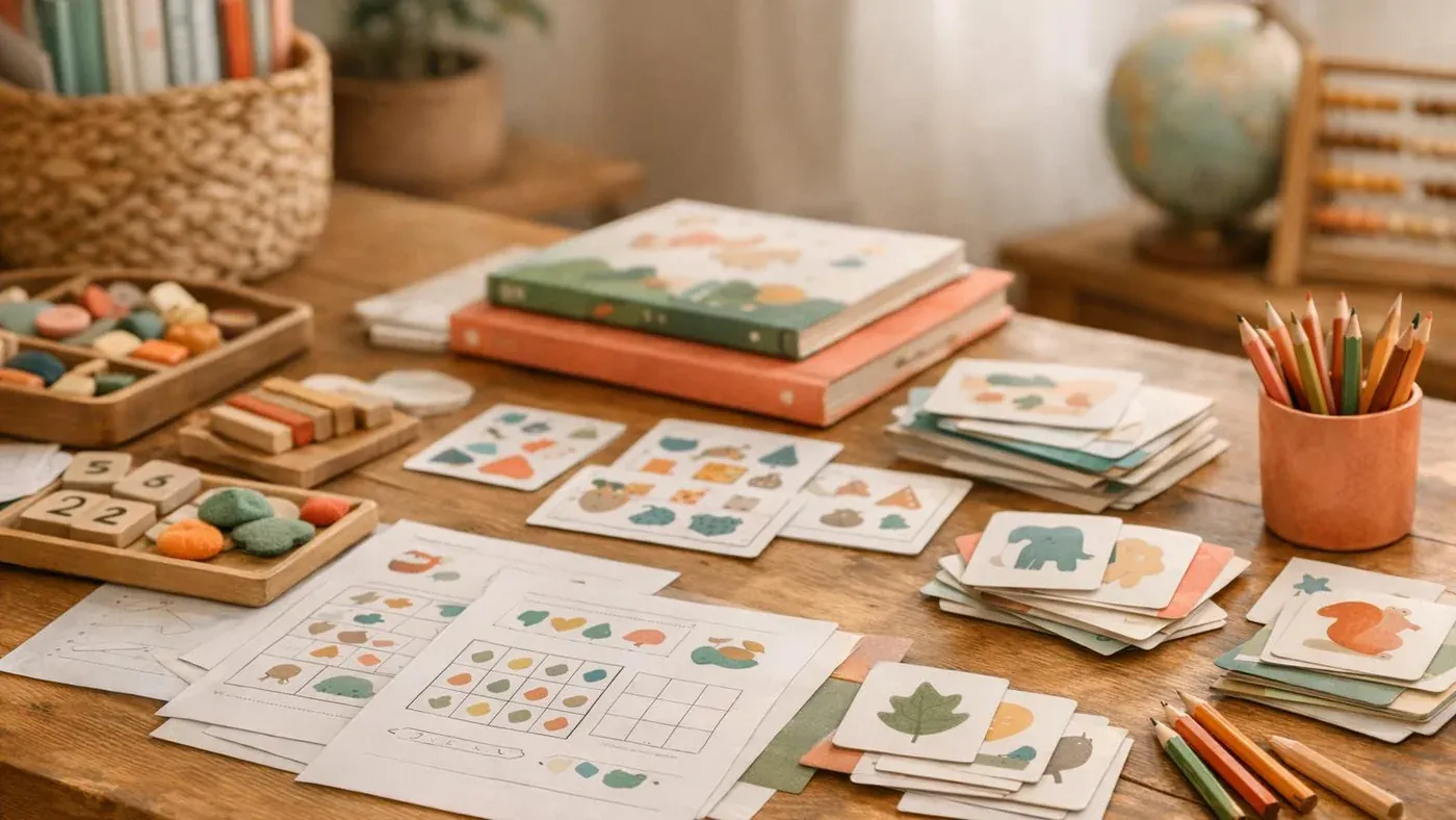 Une bibliothèque enfant éducative aide à apprendre à la maison